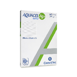 Aquacel AG+Extra 20cm x 30cm. Apósito de hidrofribra.